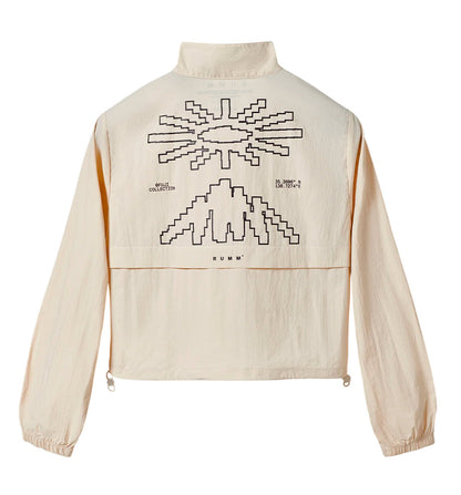 Rumm Windjacket Crop Running Windbreaker