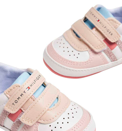 Casual Sneakers_Girl_TOMMY HILFIGER Flag Low Cut Velcro Shoe