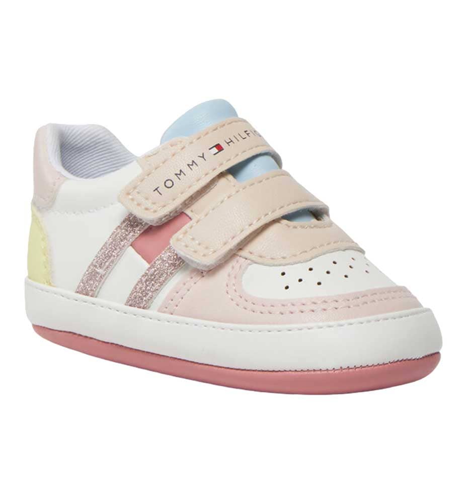 Zapatillas Casual_Niña_TOMMY HILFIGER Flag Low Cut Velcro Shoe