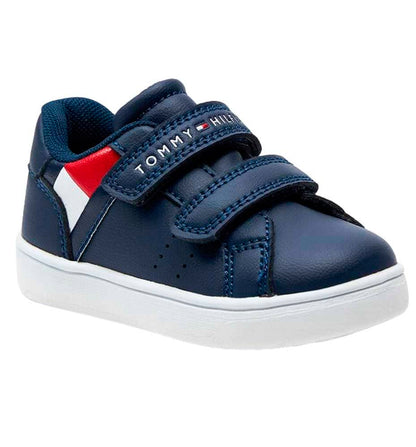 Casual Sneakers_Child_TOMMY HILFIGER Flag Low Cut Velcro Sneaker
