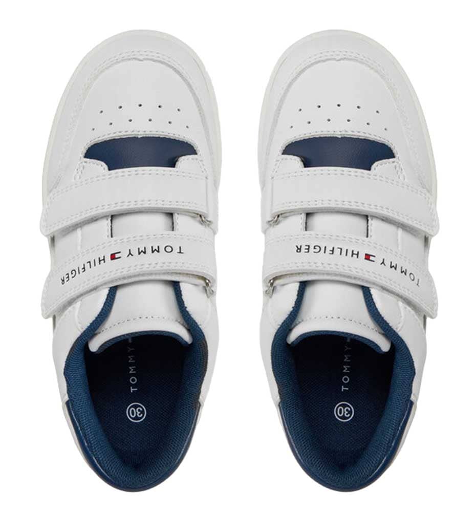 Zapatillas Casual_Niño_TOMMY HILFIGER Stripes Low Cut Velcro Sneaker