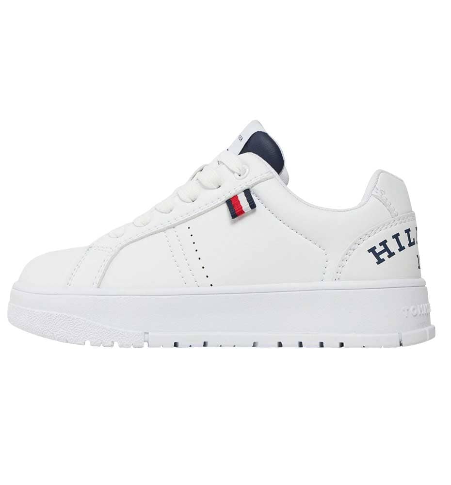 Zapatillas Casual_Niño_TOMMY HILFIGER Logo Low Cut Lace-up Sneaker