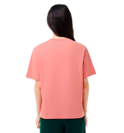Camiseta M/c Casual_Mujer_LACOSTE Relaxed Fit Plain Soft