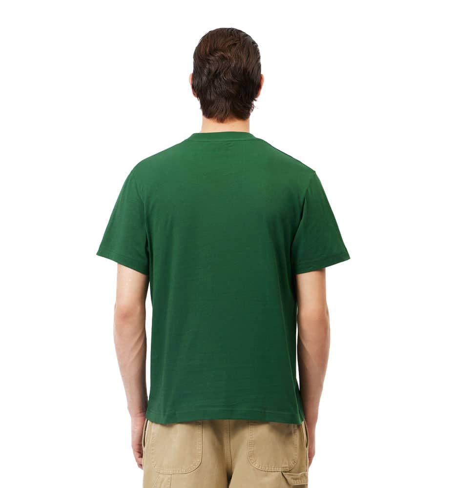 Camiseta M/c Casual_Hombre_LACOSTE Clasic Fit Mid Weight Cotton