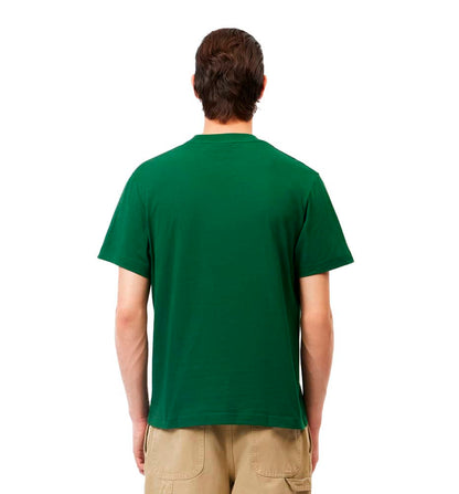 Camiseta M/c Casual_Hombre_LACOSTE Clasic Fit Mid Weight Cotton