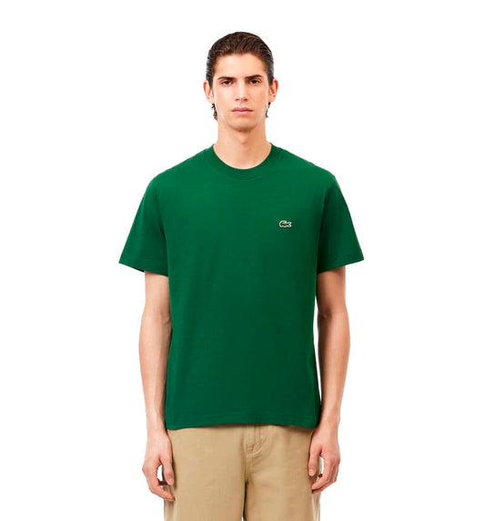 Camiseta M/c Casual_Hombre_LACOSTE Clasic Fit Mid Weight Cotton