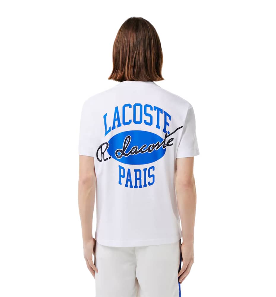 T-shirt M/c Casual_Men_LACOSTE Heritage Ptint Cotton