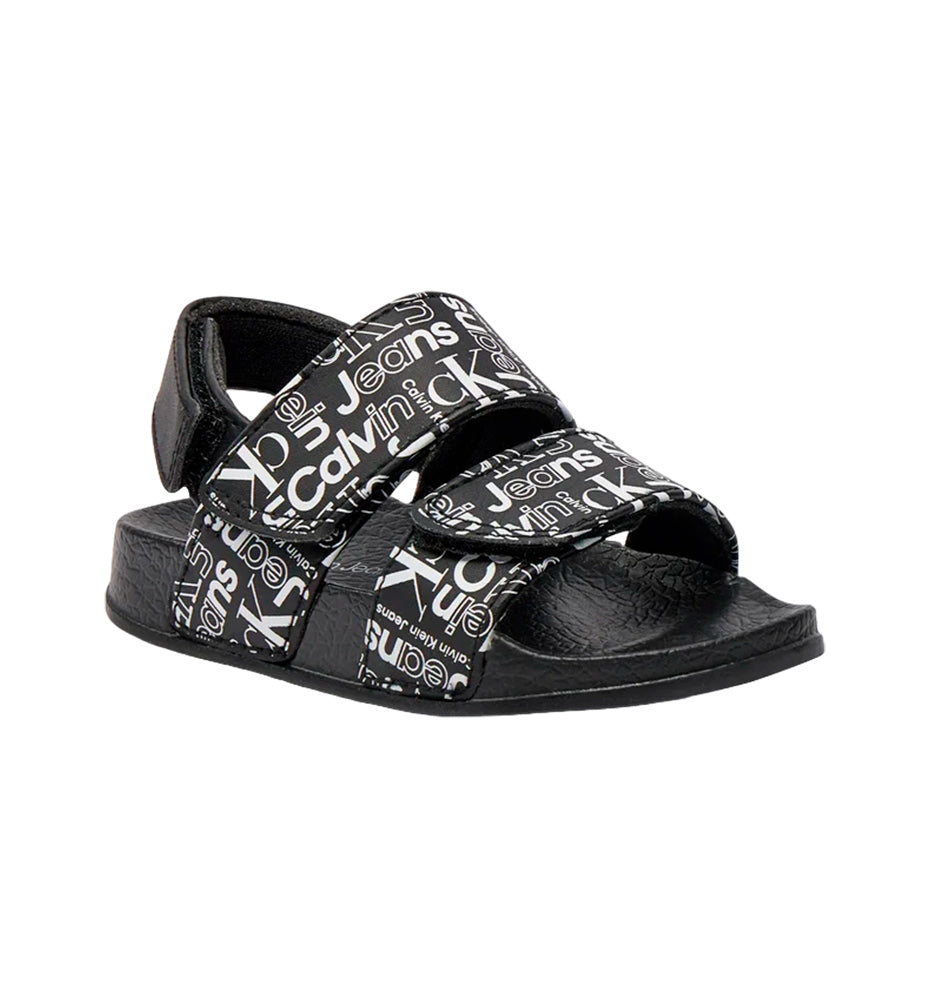 Sandalias Casual_Unisex_CALVIN KLEIN Sandalo Velcro Logato