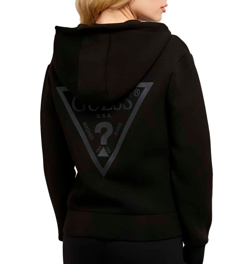 Chaqueta Casual_Mujer_GUESS Allie Scuba Hoodie Zip Sweatsh