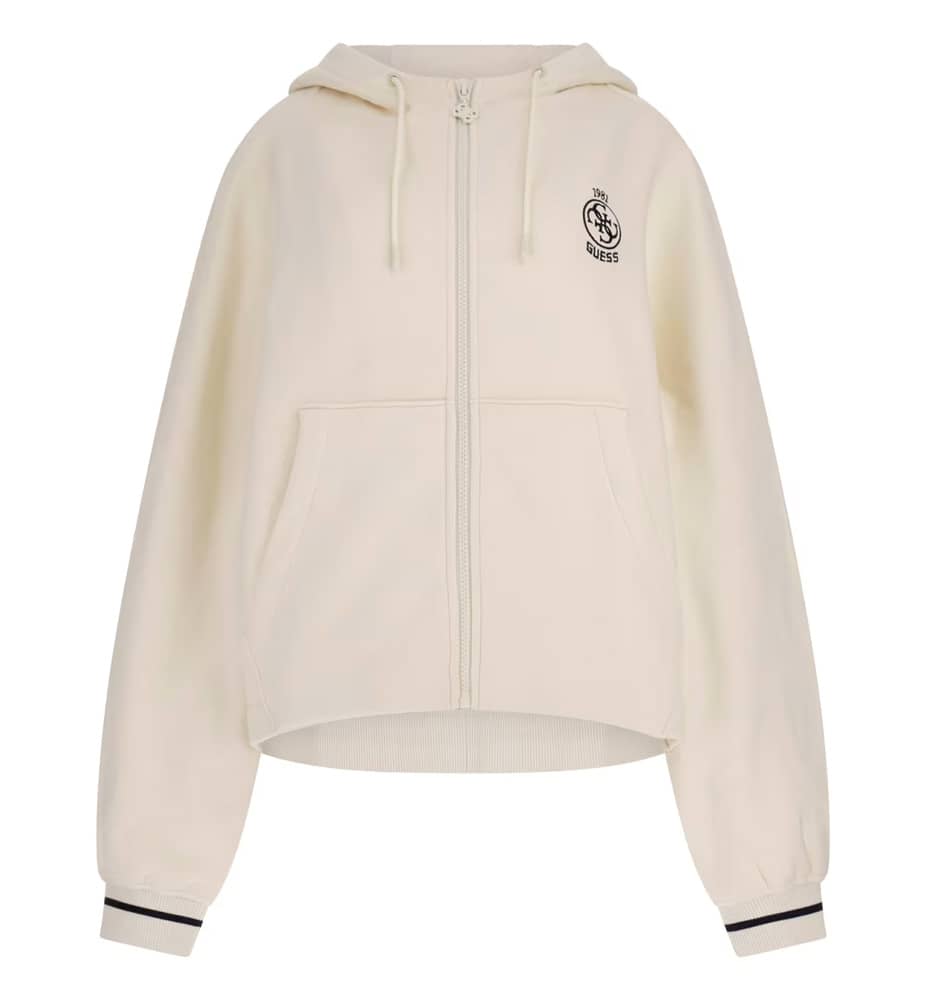 Chaqueta Casual_Mujer_GUESS Nia Full Zip Sweatshirt