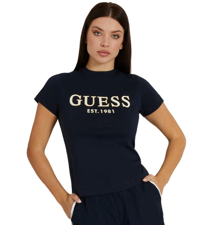 Camiseta Casual_Mujer_GUESS Nyra Ss T-shirt