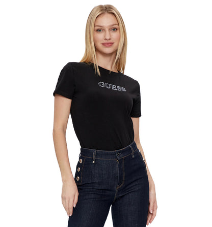 Camiseta Casual_Mujer_GUESS Skylar Ss T-shirt