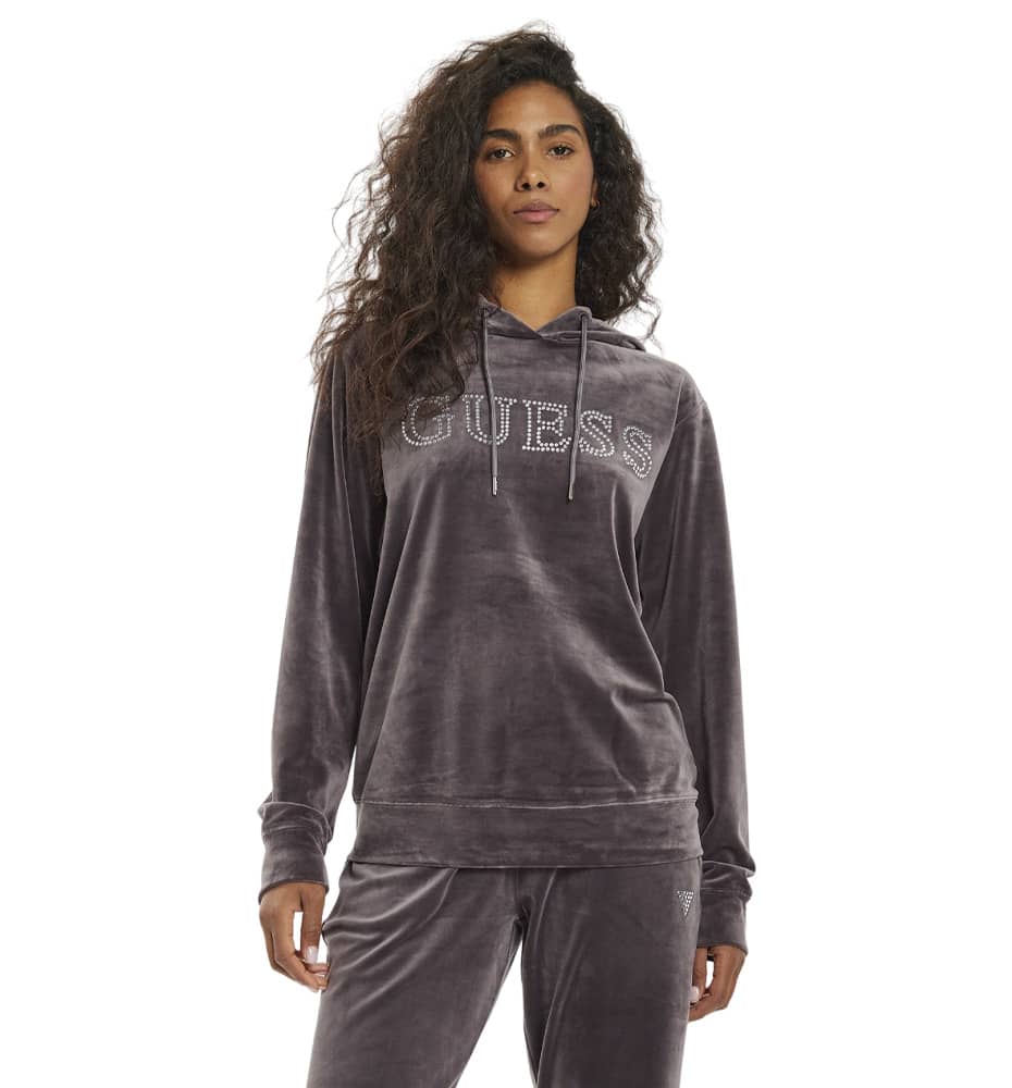 Hoodie Sudadera Capucha Casual_Mujer_GUESS Couture Hoodie Sweatshirt