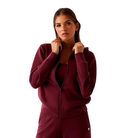 Jacket Casual_Mujer_GUESS Olympe Full Zip Hoodie Sweatsh