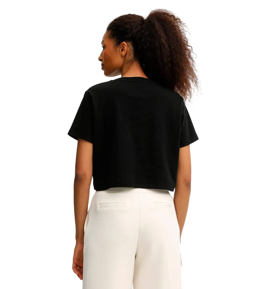 Women's Casual Short-Sleeve T-Shirt by GUESS Fabia Crop T-Shirt