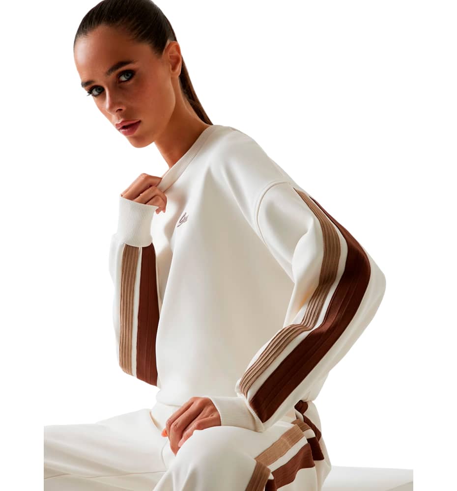 Women's Casual Sweatshirt_GUESS Fabia Cn Sweatshirt