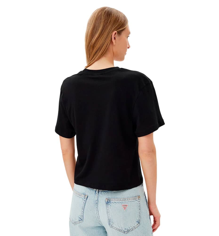 Camiseta M/c Casual_Mujer_GUESS Clematis Crop Kimono Ss Tee