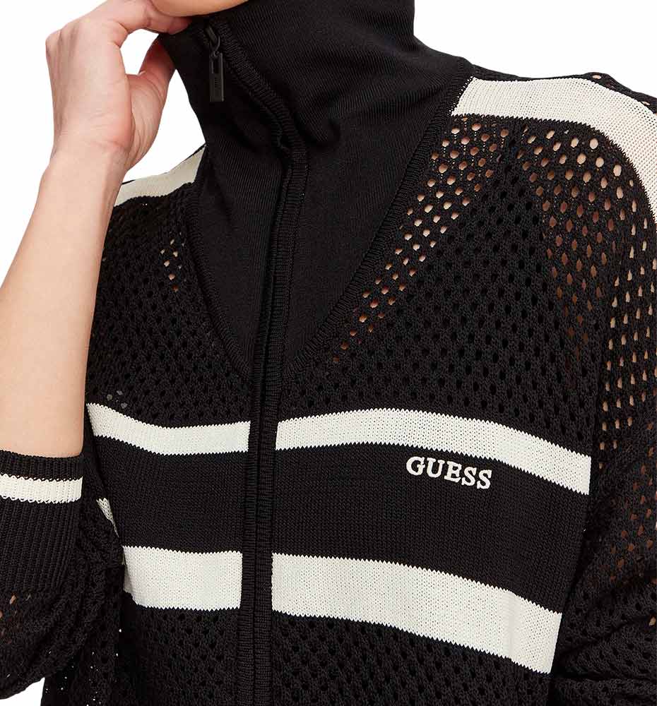Chaqueta Casual Guess Gabry Zipper Bomber Swtr