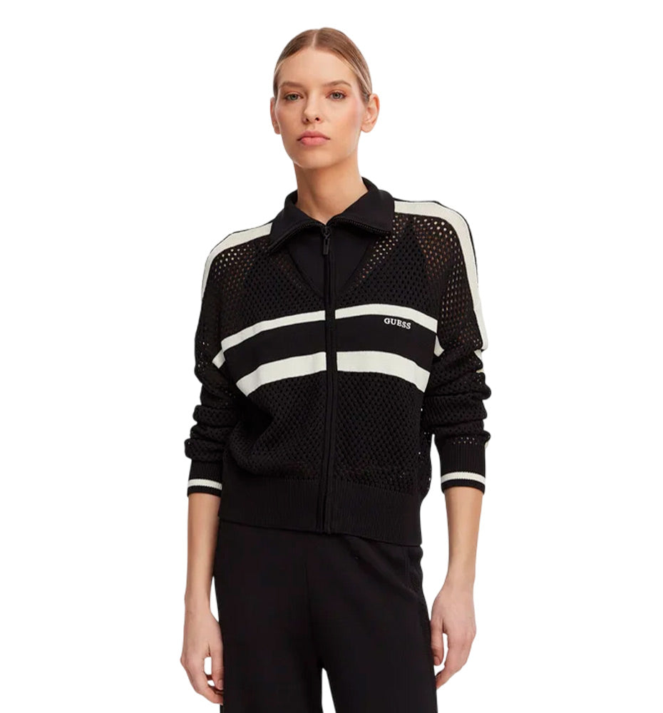 Chaqueta Casual Guess Gabry Zipper Bomber Swtr