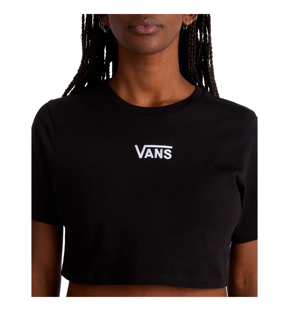 Camiseta M/c Casual_Mujer_VANS Flying V Crew Crop Ii