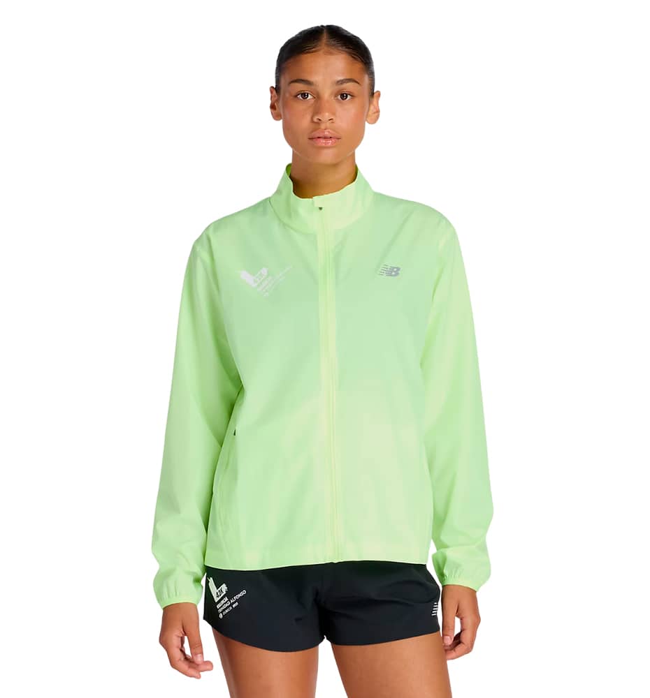 Women's Running Jacket_NEW BALANCE Valencia Marathon Sport