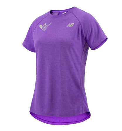 Camiseta M/c Running_Mujer_NEW BALANCE Impact Run Short Sleeve Valencia