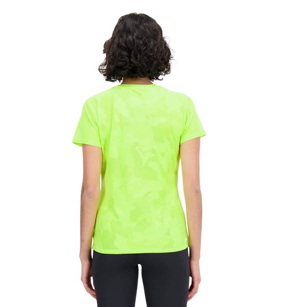Camiseta M/c Running_Mujer_NEW BALANCE Q Speed Jacquard Short S