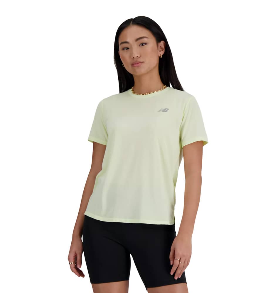 Camiseta M/c Running_Mujer_NEW BALANCE Athletics Short Sleeve