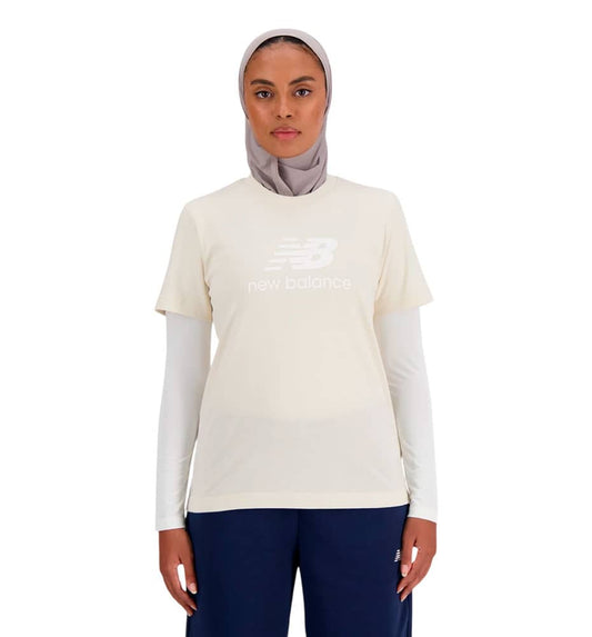 T-shirt M/c Casual_Woman_NEW BALANCE Sport Essentials Jersey Logo