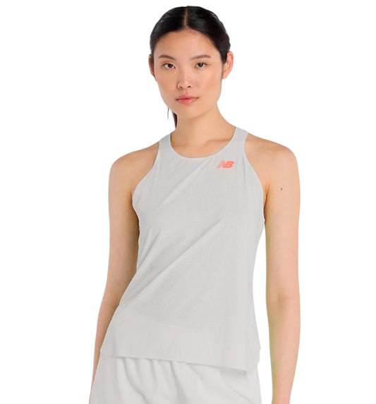 Running Tank Top_Women_NEW BALANCE Gym Race Day Ultra Light Singlet