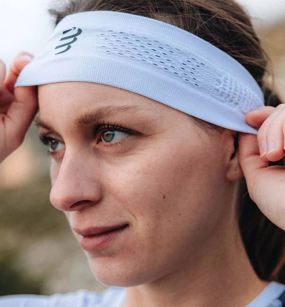 Cintas Running_Unisex_COMPRESSPORT Thin Headband On/off