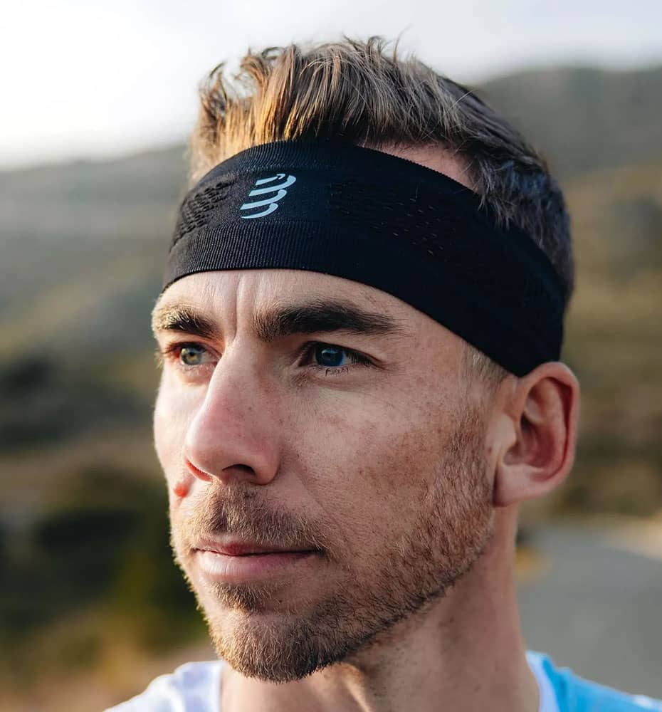 Cintas Running_Unisex_COMPRESSPORT Thin Headband On/off