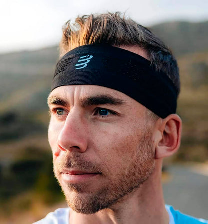 Cintas Running_Unisex_COMPRESSPORT Thin Headband On/off