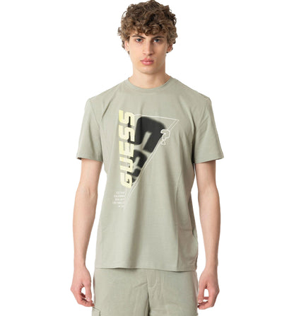 Camiseta M/c Casual_Hombre_GUESS Ewan Cn T-shirt