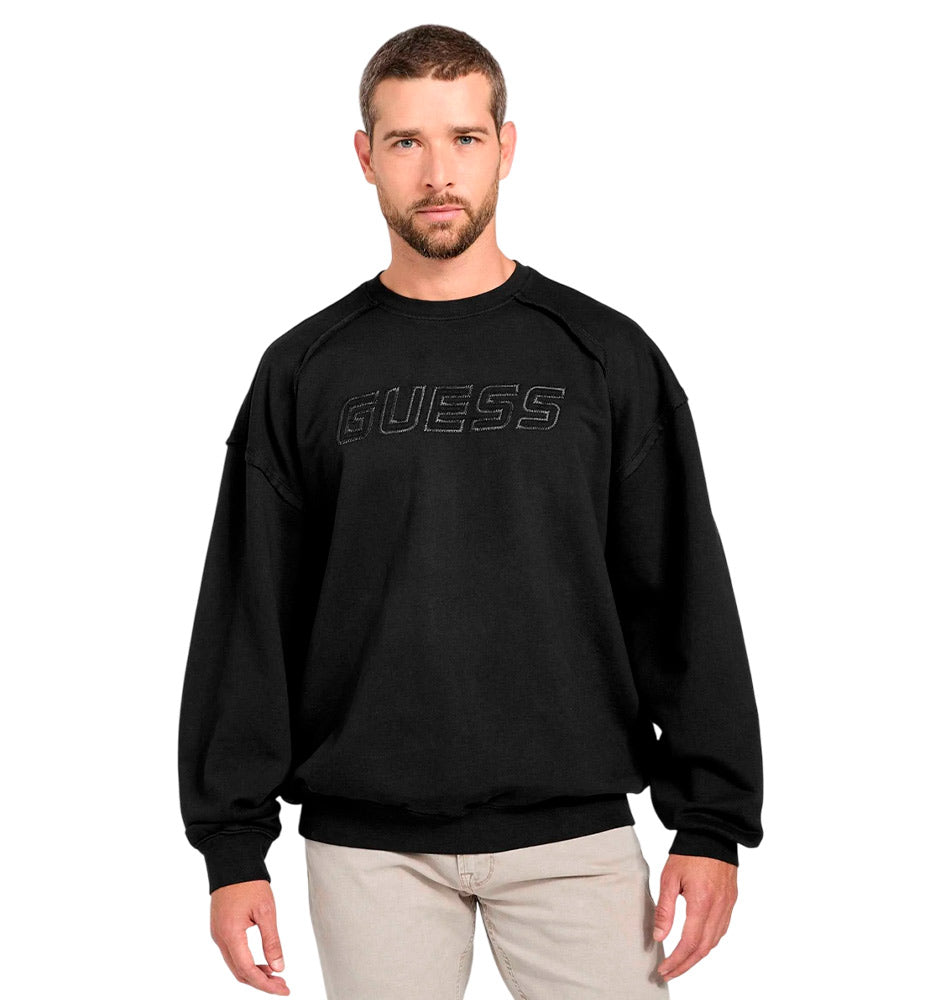 Men's Casual Sweatshirt_GUESS Lasi Cn Sweatshirt