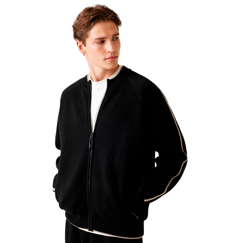 Men's Casual Jacket_GUESS_Yaki Zipped Sweatshirt